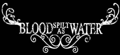 logo Blood Spilt As Water
